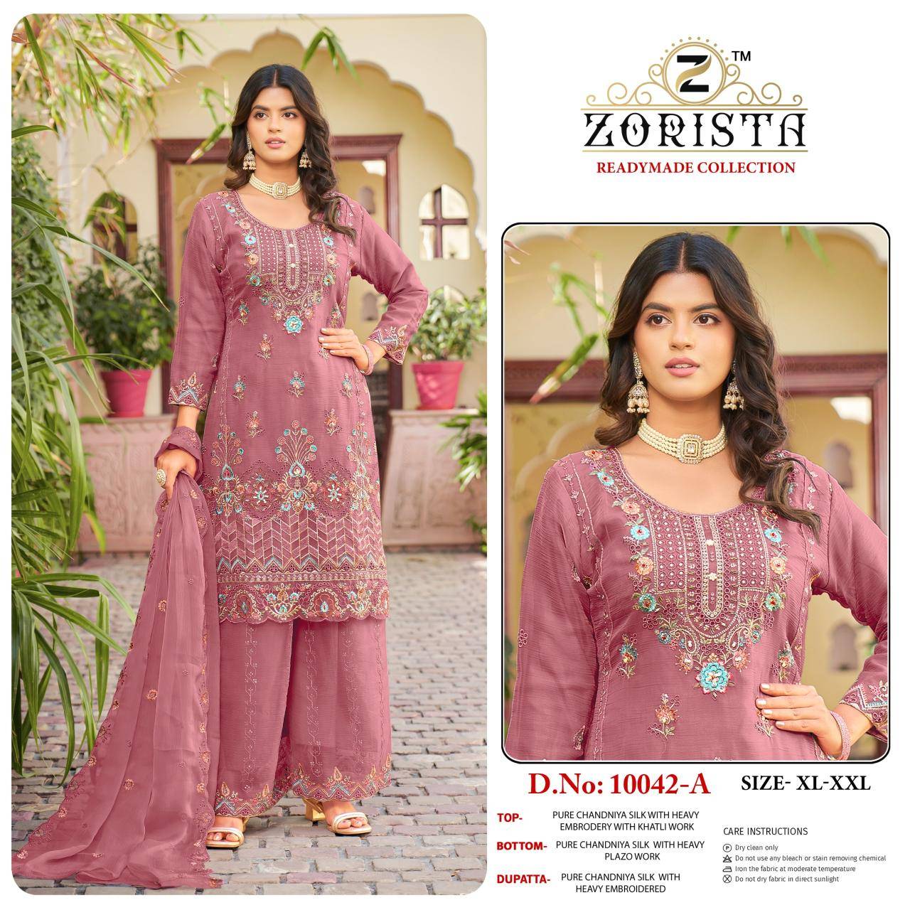 Zorista d.no-10042 salwar suits wholesalers in Hydrabad
